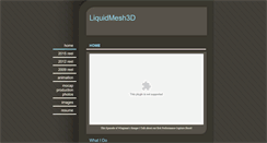 Desktop Screenshot of liquidmesh3d.com